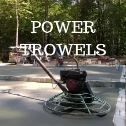Power trowels