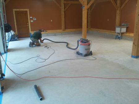 Cleaning Garage Floors To Prepare For A Floor Coating Garage Floor Coating