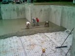 concrete floor