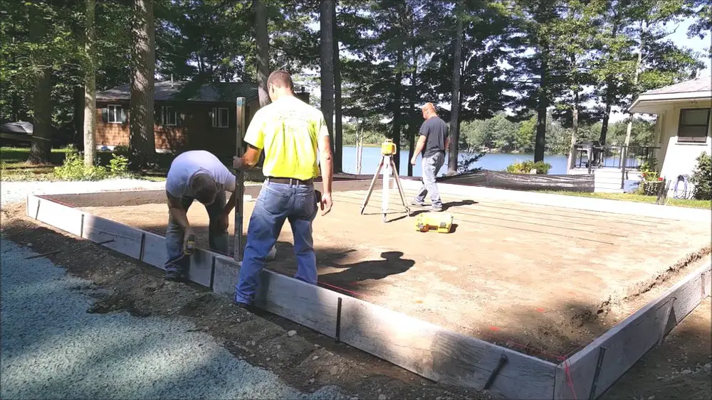 The 14 tools needed to build a concrete slab How to form and pour it