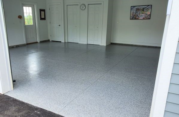 garage floor polyaspartic polyurea coating