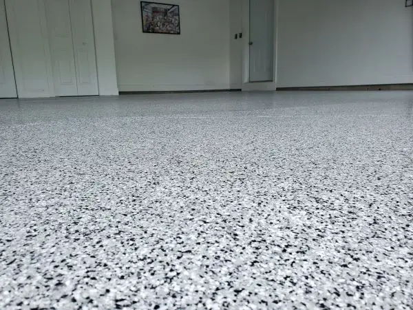 garage floor 2-part 100% solids epoxy coating