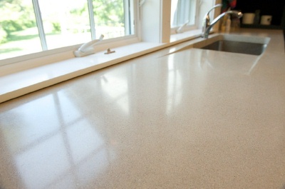 Finishing Concrete Countertops How To Polish A Concrete Countertop