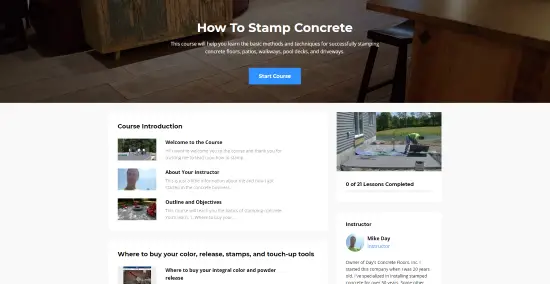 Learn how to stamp concrete