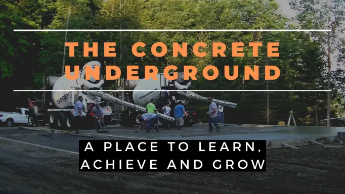 The Concrete Underground training Courses